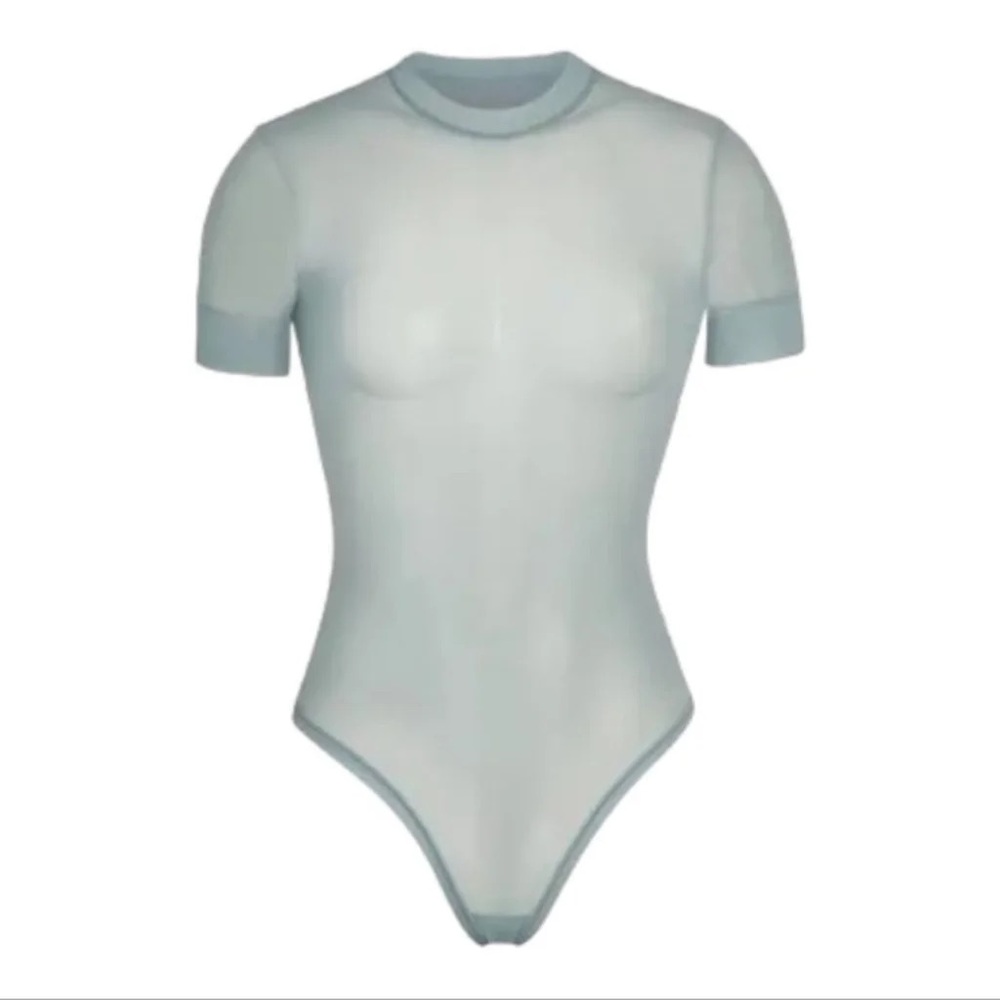Skims Sheer Mesh Bodysuit New W/ Tags 🏷️